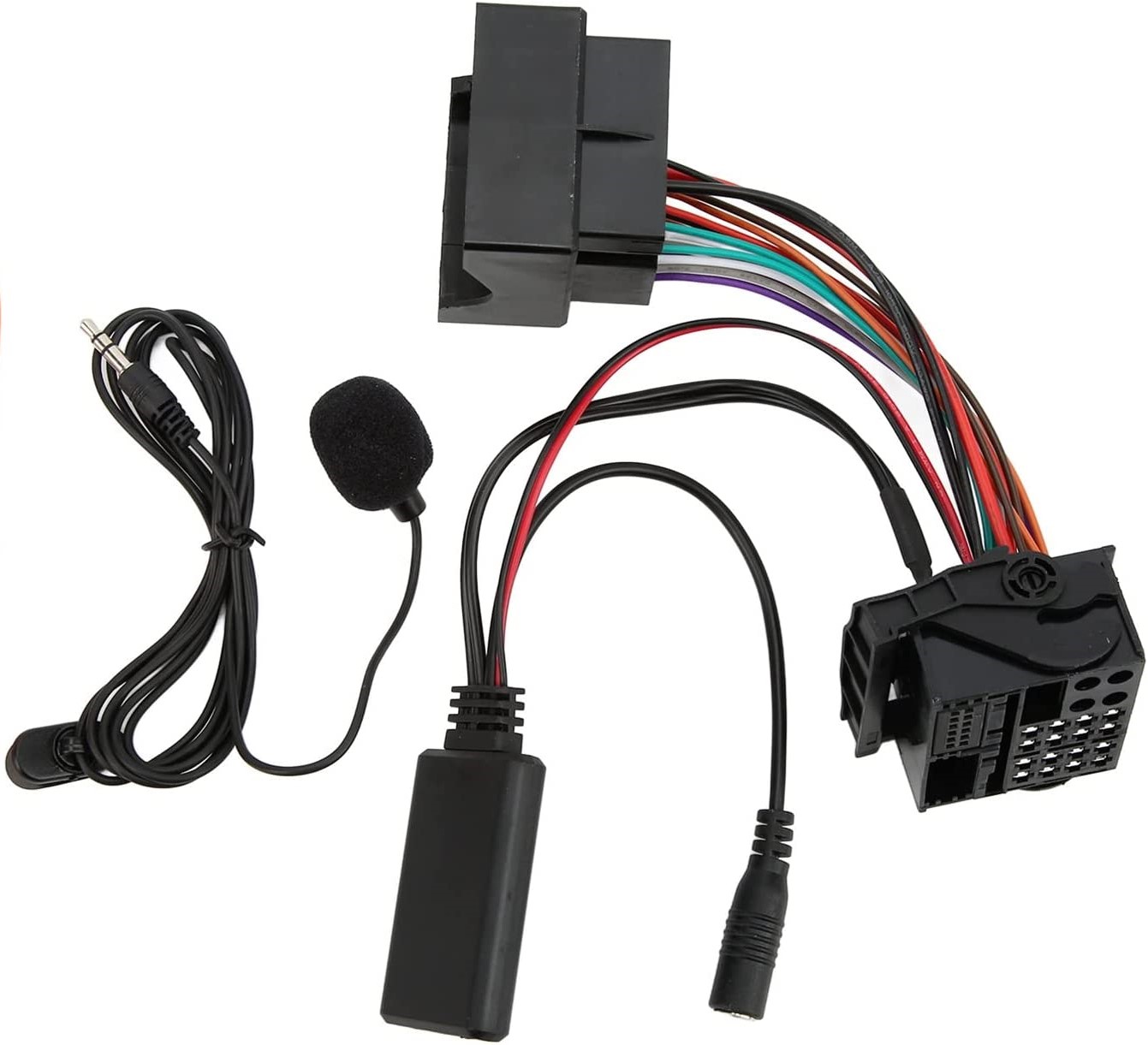 Bluetooth Aux In Audio Adapter A2DP Kabel Interface + Mikrofon FREISPRECHEINRICHTUNG für Opel Radio CD30 CDC40 CD70 dvd90 Astra Corsa