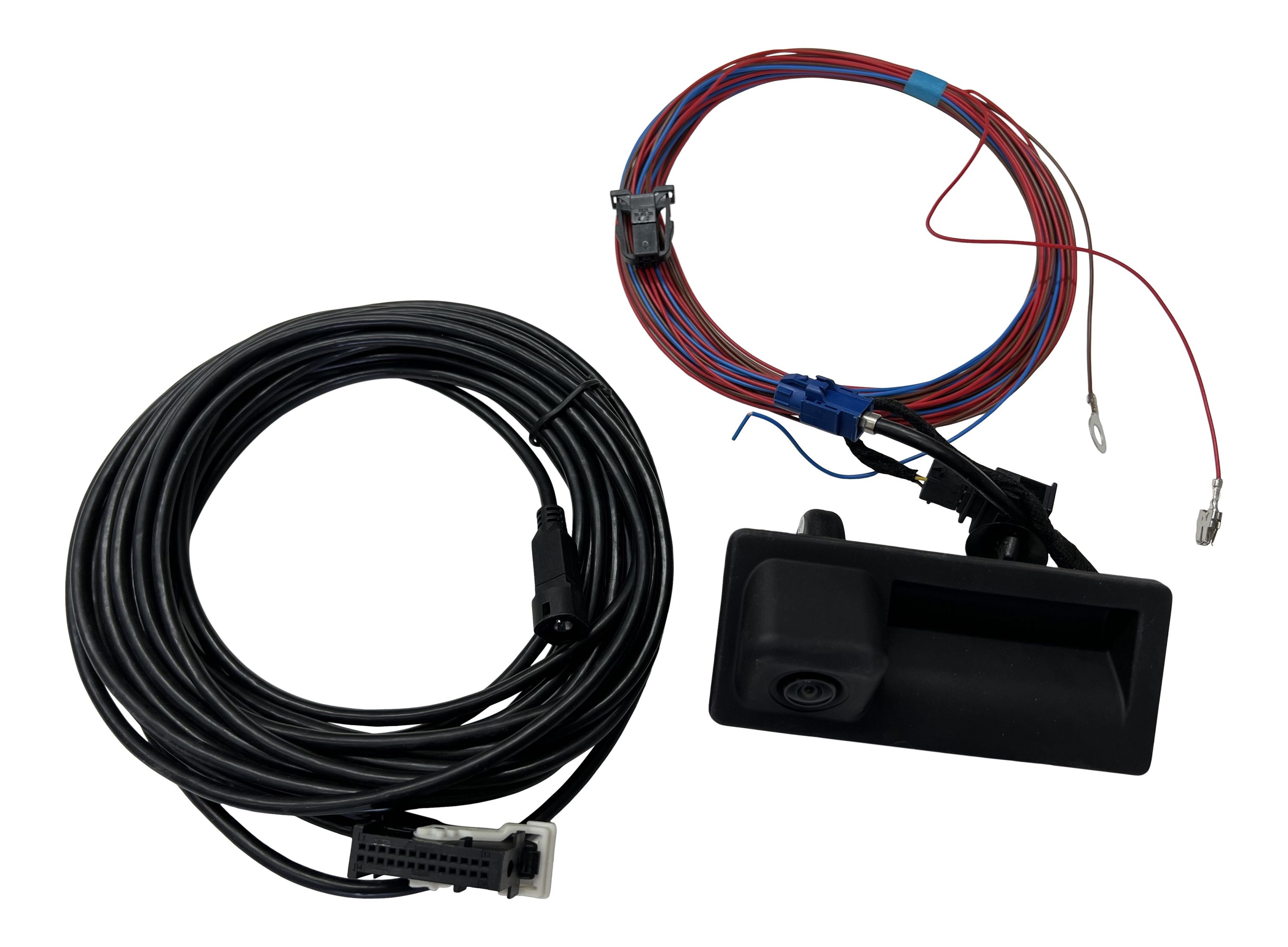 Rückfahrkamera inklusive 8m Kabelbaum 5N0827566J 5N0827566A für Navi Radio RNS 510 / RNS 315 / RCD 510