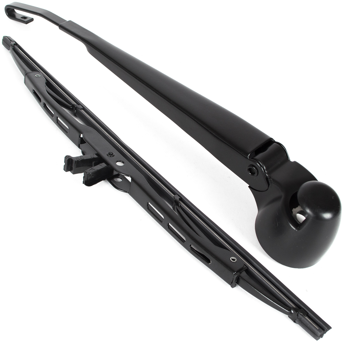 Scheibenwischer Heckwischer Wirscherarm Abdekkappe SET 1J6955427 1J9955707 1J6955435 für Seat Ibiza 6L 02-09 / Skoda Octavia 1U Combi 98-10