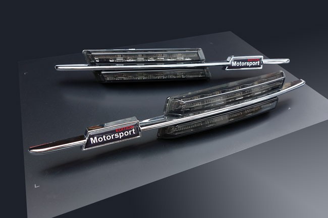 2x LED Seitenblinker Blinker in Schwarz Smoke SET für BMW 5er E39 ab 1995-2004