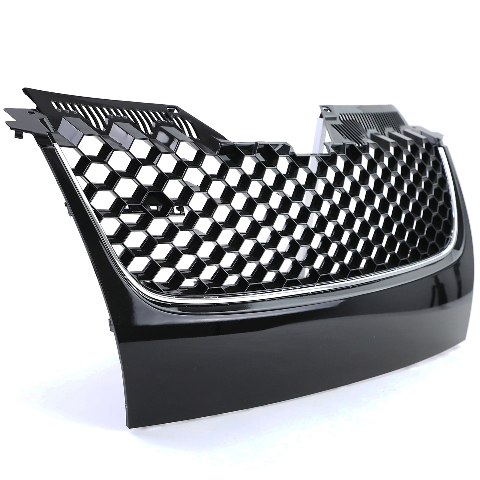 Kühlergrill Sportgrill Grill mit Chrom Leiste für VW Golf 5 GTI ab 2003-2009
