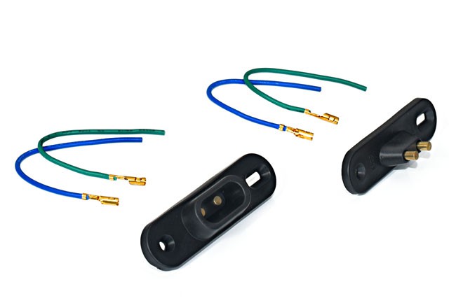 2x Schiebetür Türkontakt Schalter NACHRÜST-SET für Zentralverriegelung für Fiat Ducato / Ford Transit