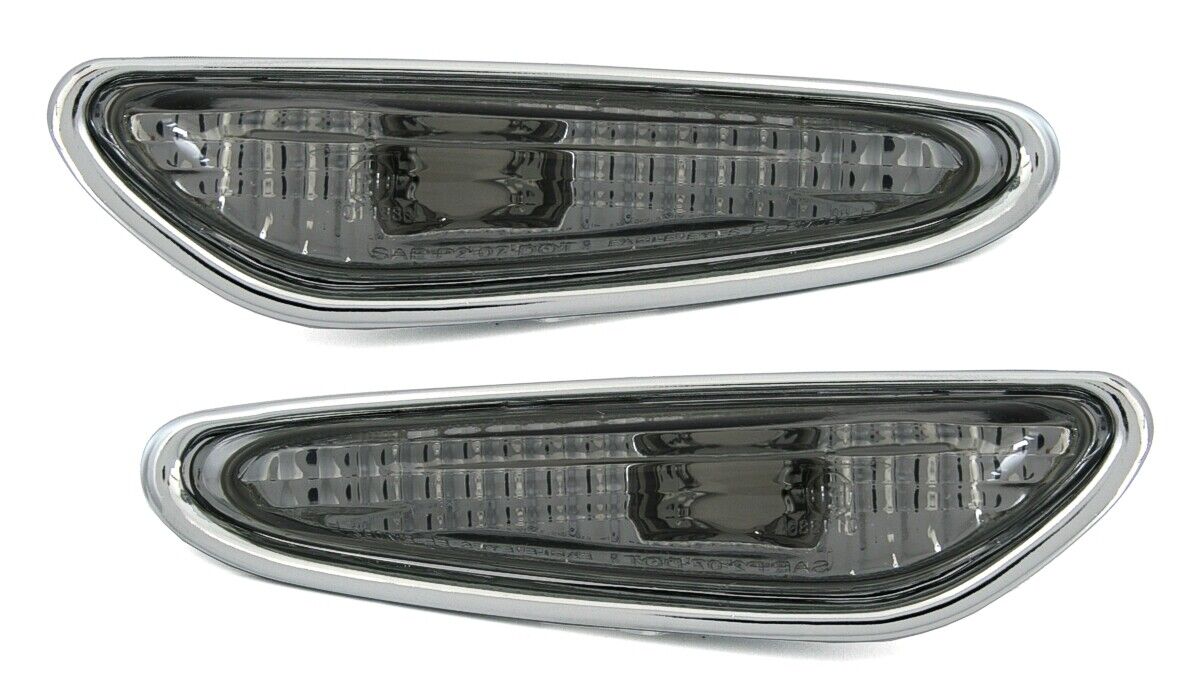 2x Seitenblinker Blinker Set Schwarz für BMW X3 E83 2003-2011 / E46 Limo Touring 2001-2005
