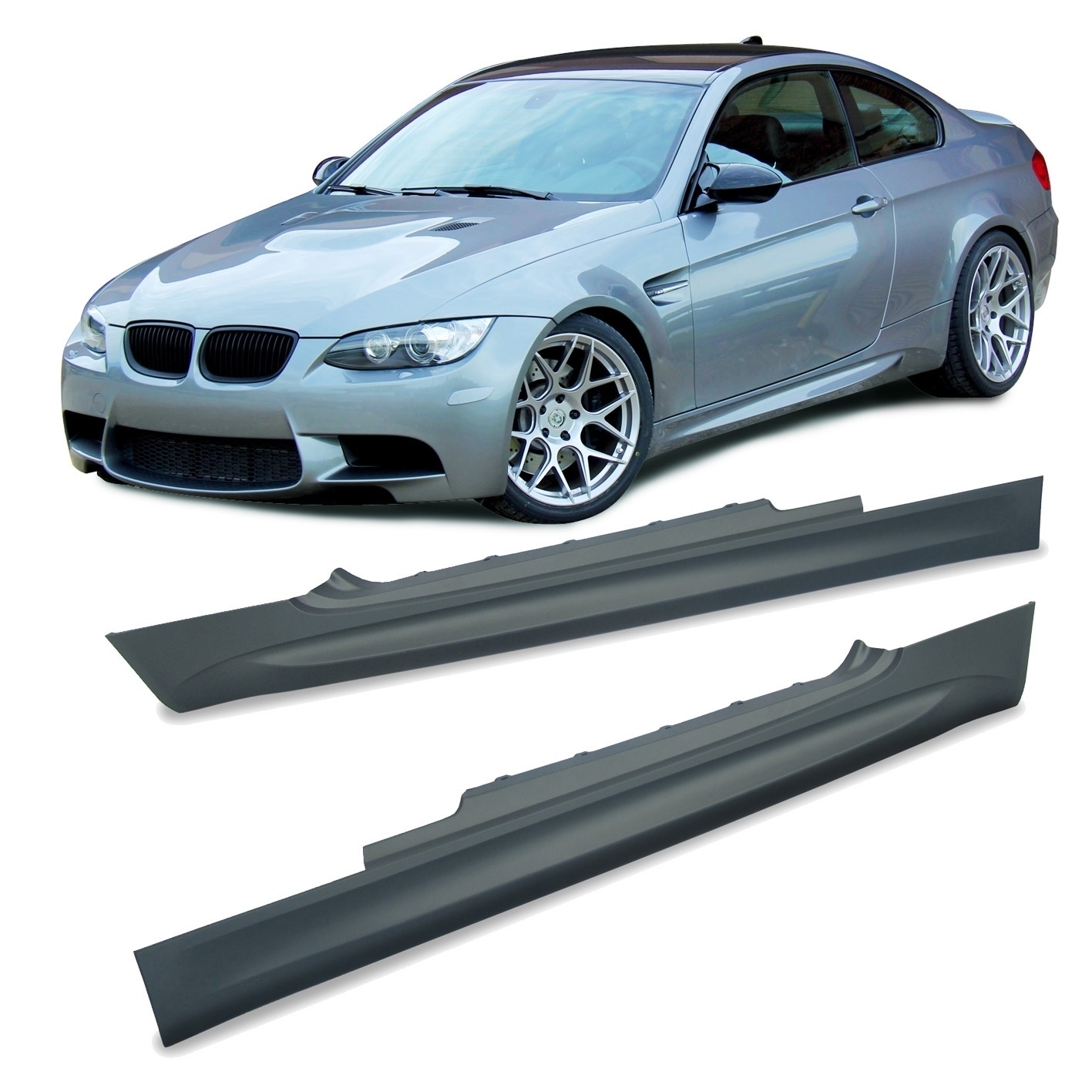 Seitenschweller Spoiler mit ABE für BMW 3er E92 Coupe ab 2006-2013