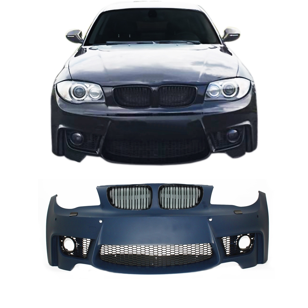 Front Stoßstange + Gitter Kühlergrill mit ABE für BMW 1er E81 E82 E87 E88 ab 2004-2011