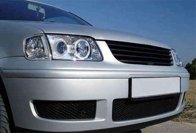 Kühlergrill Sportgrill Grill Schwarz für VW Polo 6N2 ab 1999-2001