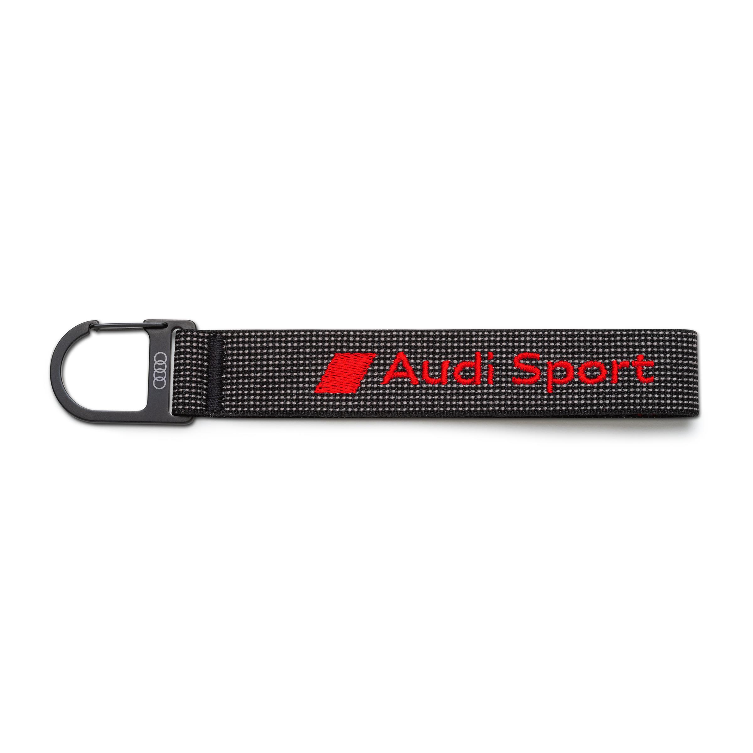Original Audi Sport PREMIUM Schlüsselanhänger Schlüssel Edelstahl + Karabinerhaken