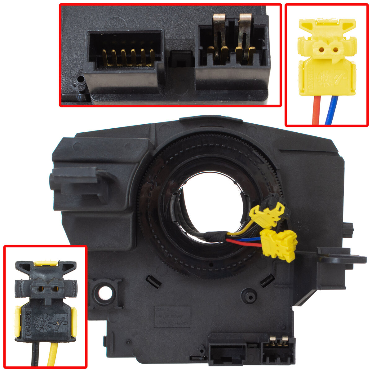 Lenkrad Airbag Schleifring Wickelfeder Stecker 5156106AD für Dodge Avenger Caliber Journey Nitro