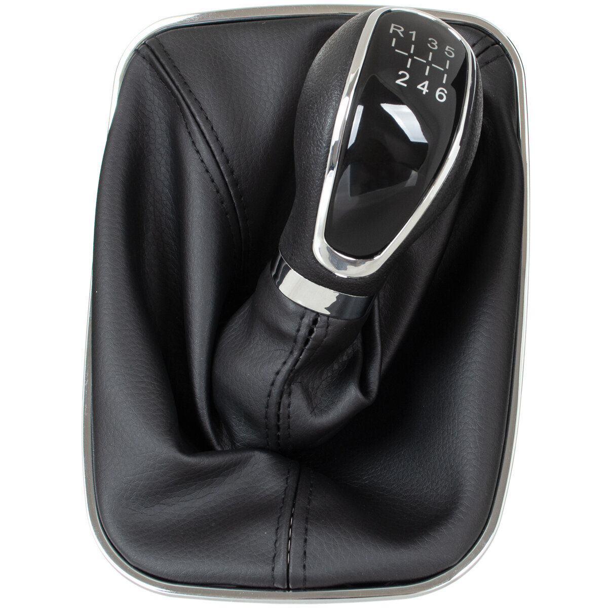 Schaltknauf 6-Gang + Schaltmanschette + Rahmen für Opel Insignia A 2008-2017