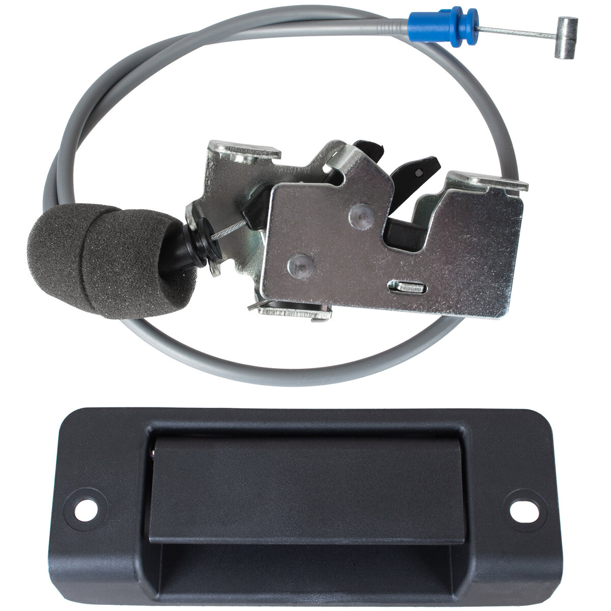 Türschloss Hinten Unten Links mit Seilzug + Türgriff Innen für Ford Transit 2000-2014