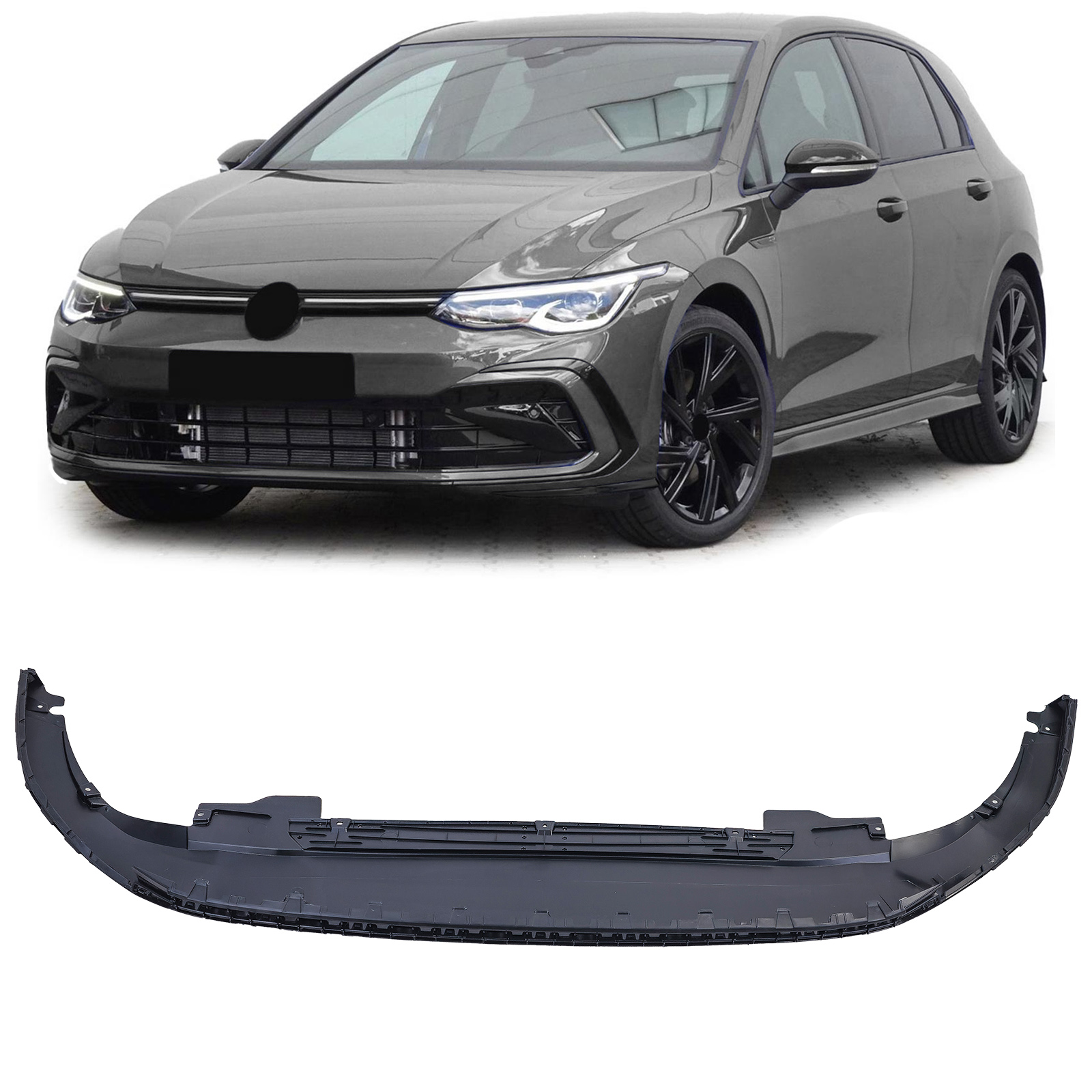 Front Stoßstange Unterfahrschutz 5H0805915B für VW Golf 8 VIII GTI GTD R-Line 19-24