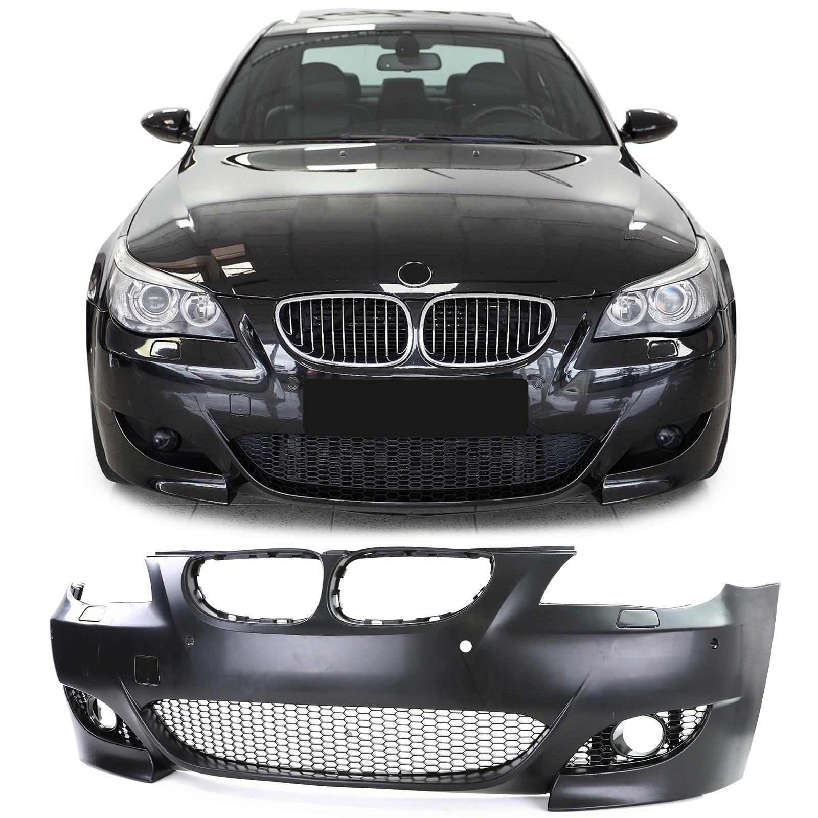 Sport Front Sport Stoßstange PDC SRA für BMW 5er E60 Limo E61 Touring 2003-2007