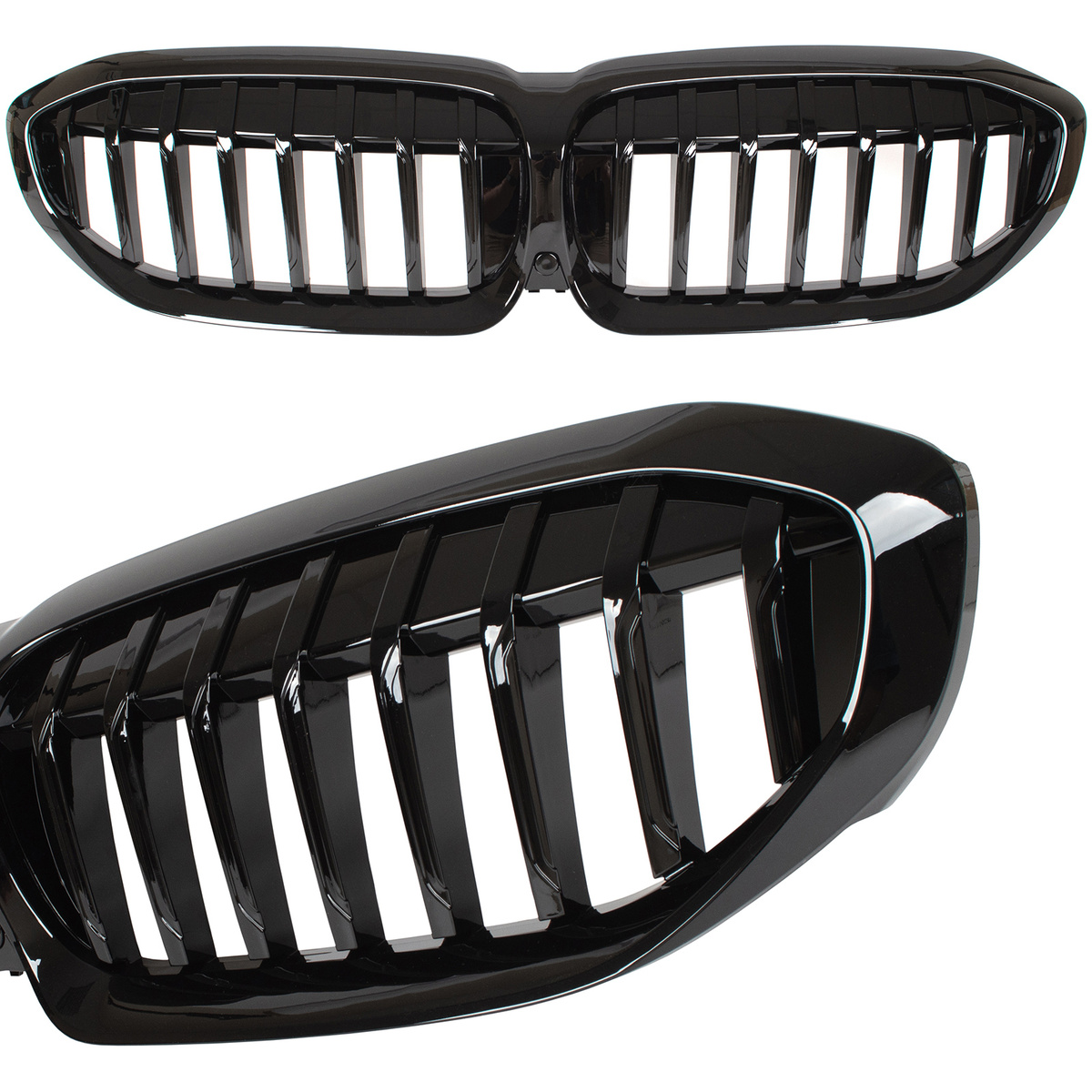 Kühlergrill Sportgrill Schwarz Glanz 51138072085 für BMW 3 G20 G21 ab 2018-2022