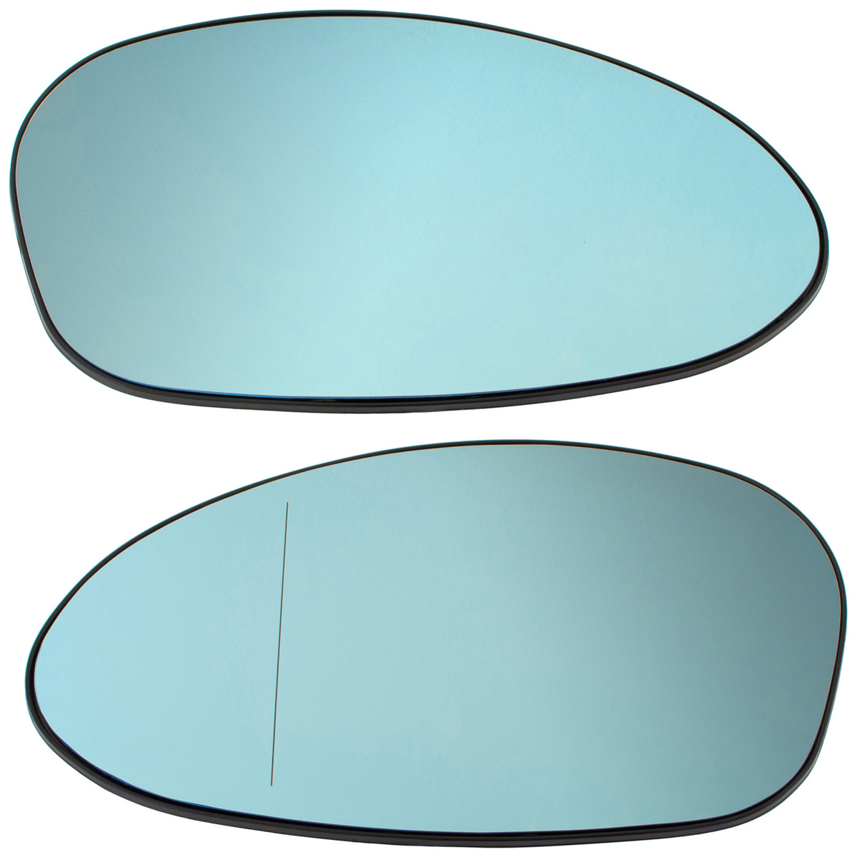 Spiegel Spiegelglas Außenspiegel Glas LINKS RECHTS Asphärisch beheizbar 51167132735 + 51167132736 für BMW 3 E46 Coupe / Cabrio 99-06