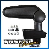 Armlehne Mittelarmlehne MAL für Ford Fiesta VII MK7 ab 10/08 Textilbezug Schwarz