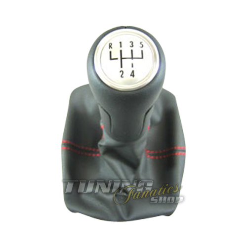 ORIGINAL VW POLO 9N GTI LEDER SCHALTKNAUF