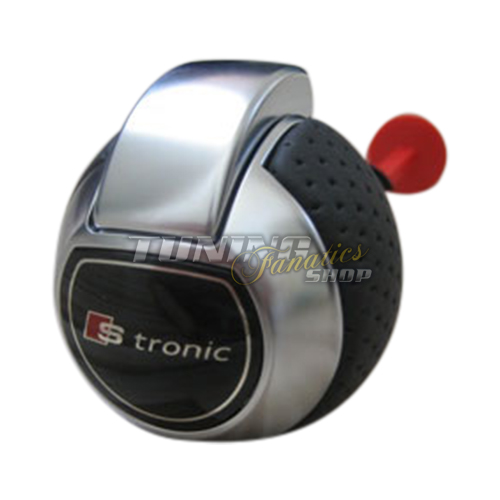 Original S-Tronic DSG Leder Schaltknauf Schalthebel Knauf Alu für Audi