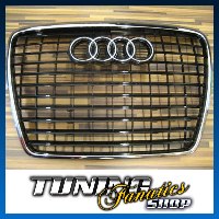 Original Audi Kühlergrill Sportgrill Grill Klavier-Lack Schwarz Audi A6 S6 4F C6