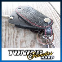 Schlüssel Tasche Etui LEDER ROT 2er für Audi A3 8L A4 B5 A4 8E B6 B7 A6 4B TT 8N