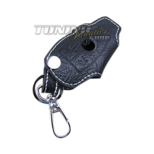 Schlüsseltasche Schlüsseletui Klappschlüssel Schlüssel LEDER Weiss für MB