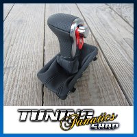 Original Audi Q7 V12 Leder Schaltknauf Knauf Alu Lochleder ECHTLEDER für Q7 4L