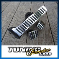 Original VW Edelstahl Pedale Pedalkappen Pedalset Hand-Schaltung #1K für VW