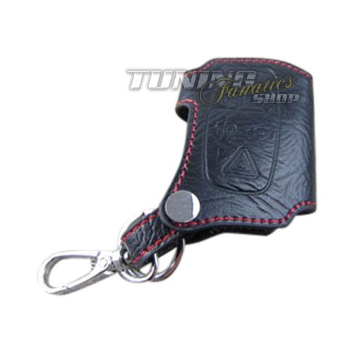 Schlüsseltasche Schlüsseletui Schlüssel Etui LEDER Rot #1 für Land / Range Rover