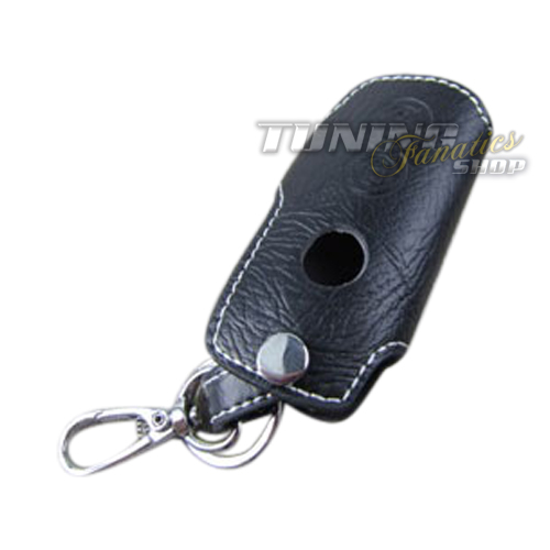 Schlüsseltasche Schlüsseletui Schlüssel Etui LEDER Weiss für Suzuki