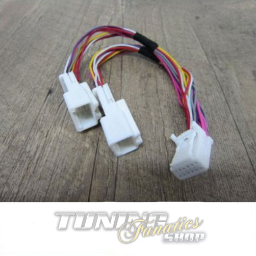 Y-Adapter Kabel Verteiler für Toyota 6+6 Pin MP3 CD Wechsler Yatour DMC Anycar