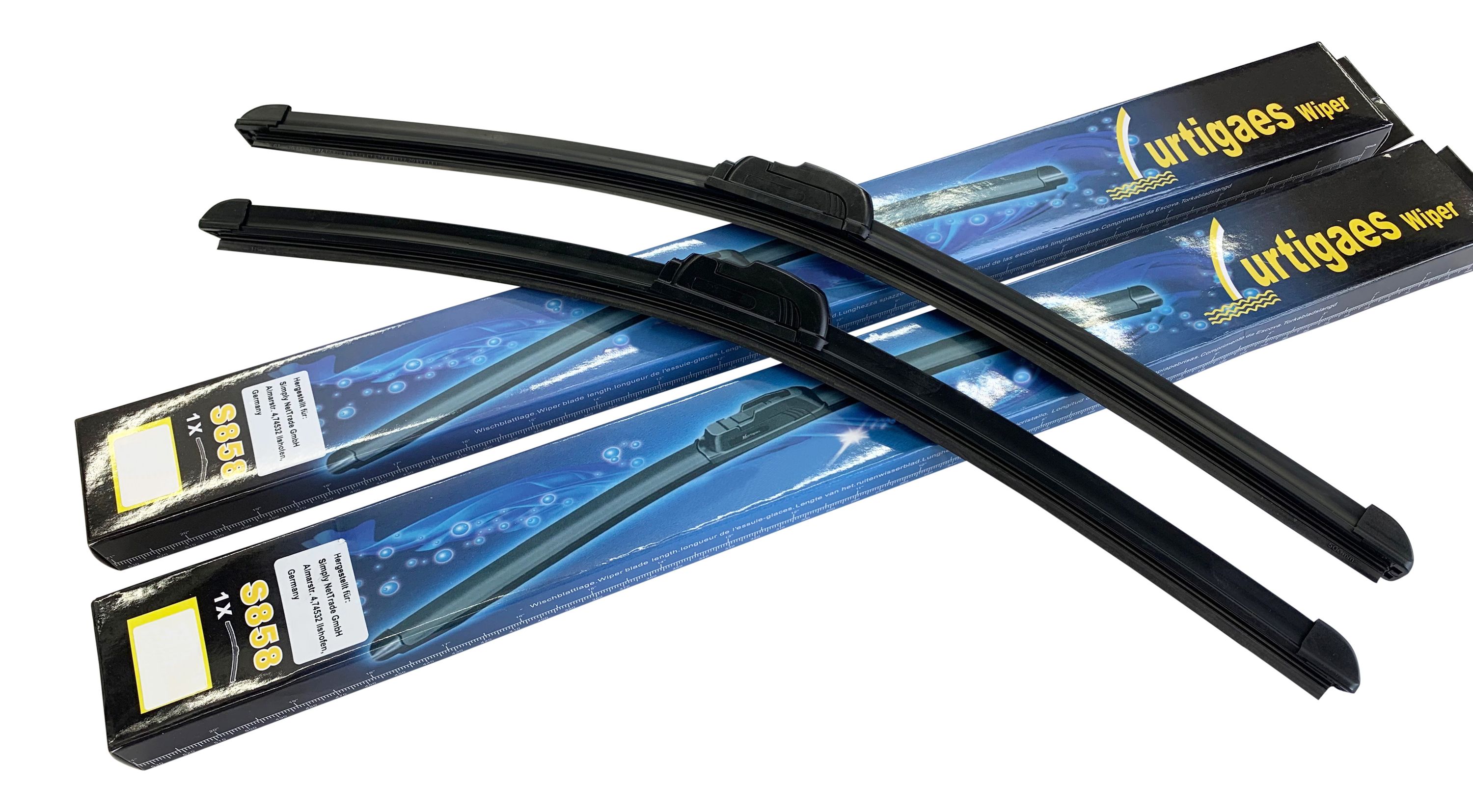 DOPPEL PACK Scheibenwischer 530/475mm für Alfa Romeo 166 (alle Modelle)