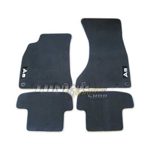 4x Original Audi PREMIUM Velour Fußmatten Matten SET für Audi A5 8T + Sportback