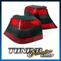 Für VW Golf 4 IV R32 Rückleuchten Heckleuchten SET Rot & Schwarz 25 Jubi GTI