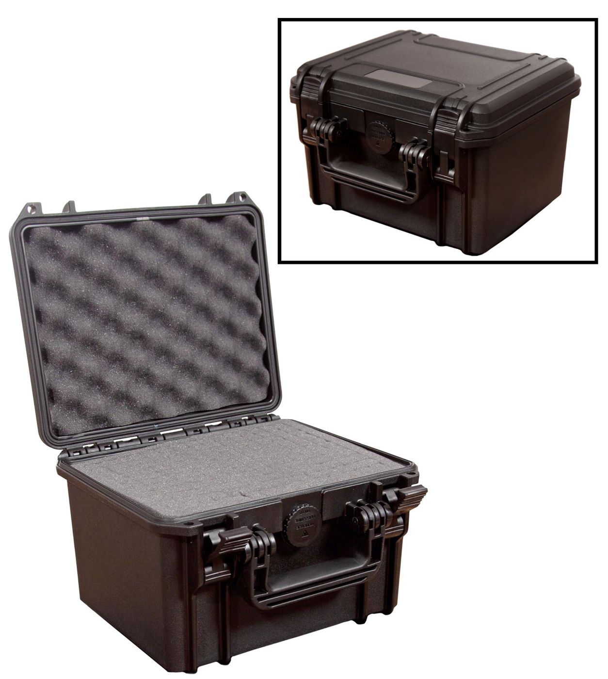 Dieter Eisele Foto- & Rollenkoffer schwarz 25x25x17cm