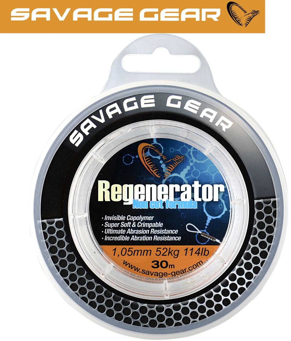 Savage Gear Mono Regenerator Vorfachschnur 30m 1,05mm 52kg