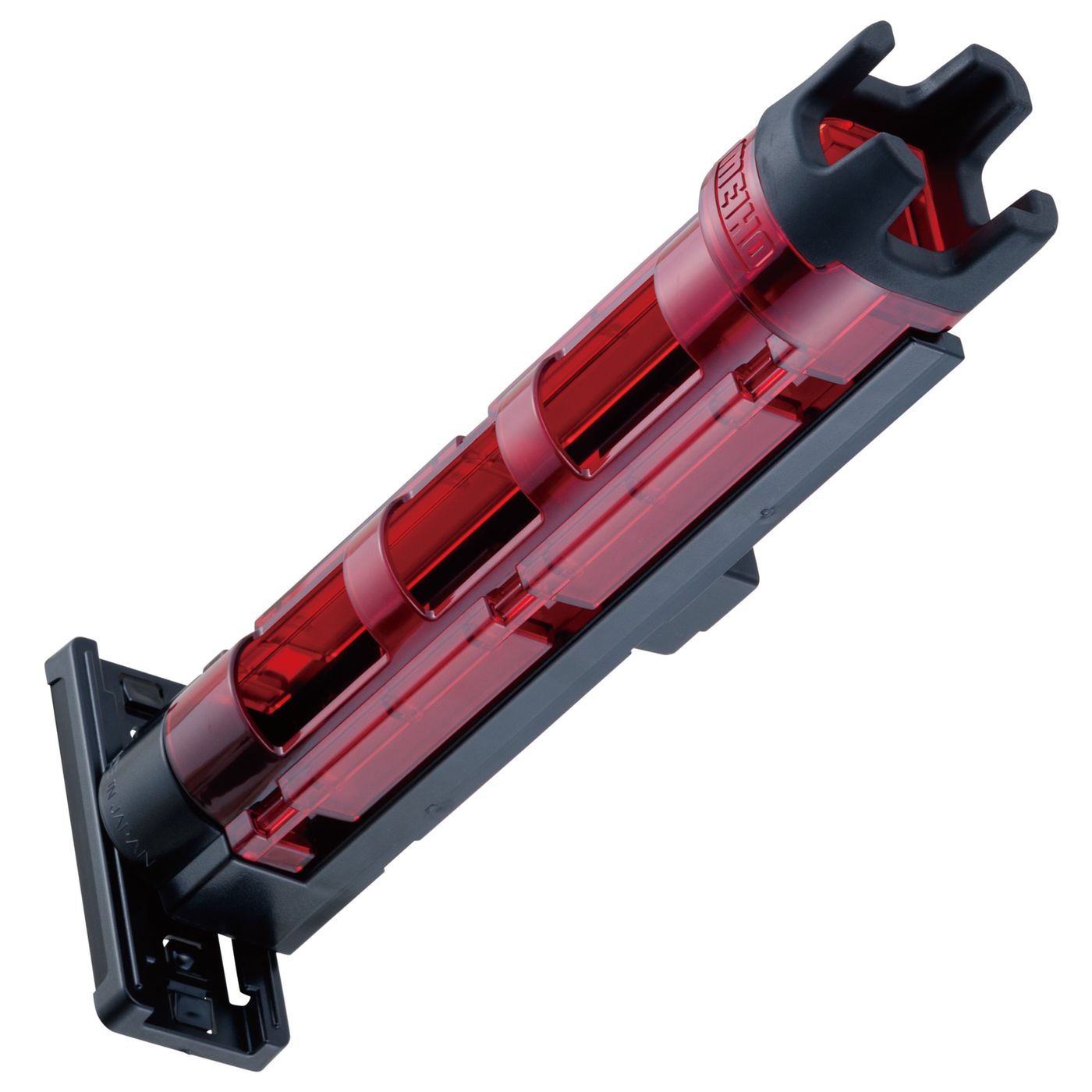 Meiho Rod Stand BM 250 red/black 5x5,4x28xm - Rutenständer