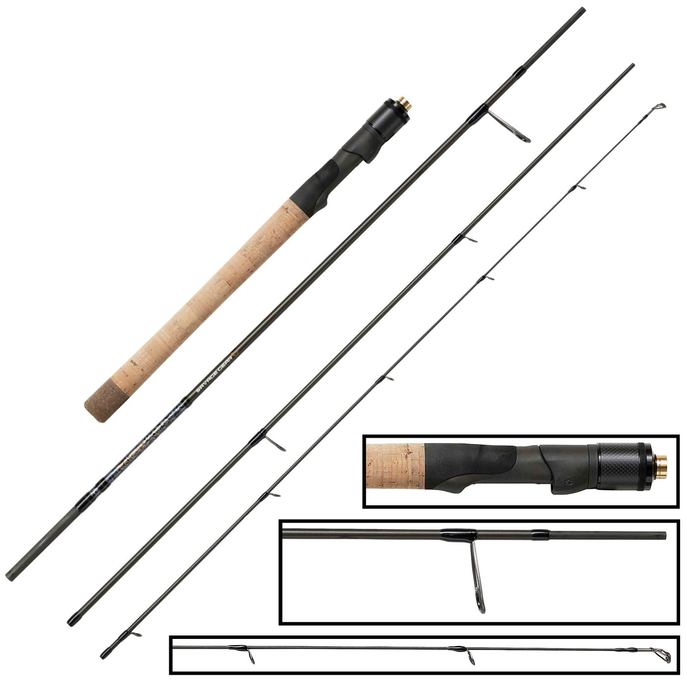Savage Gear Parabellum Travel 2,14m 3-14g - Reise Spinnrute