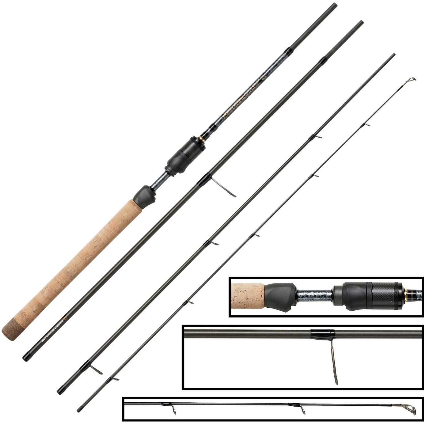 Savage Gear Travel Parabellum 2,44m 7-21g - Reise Spinnrute