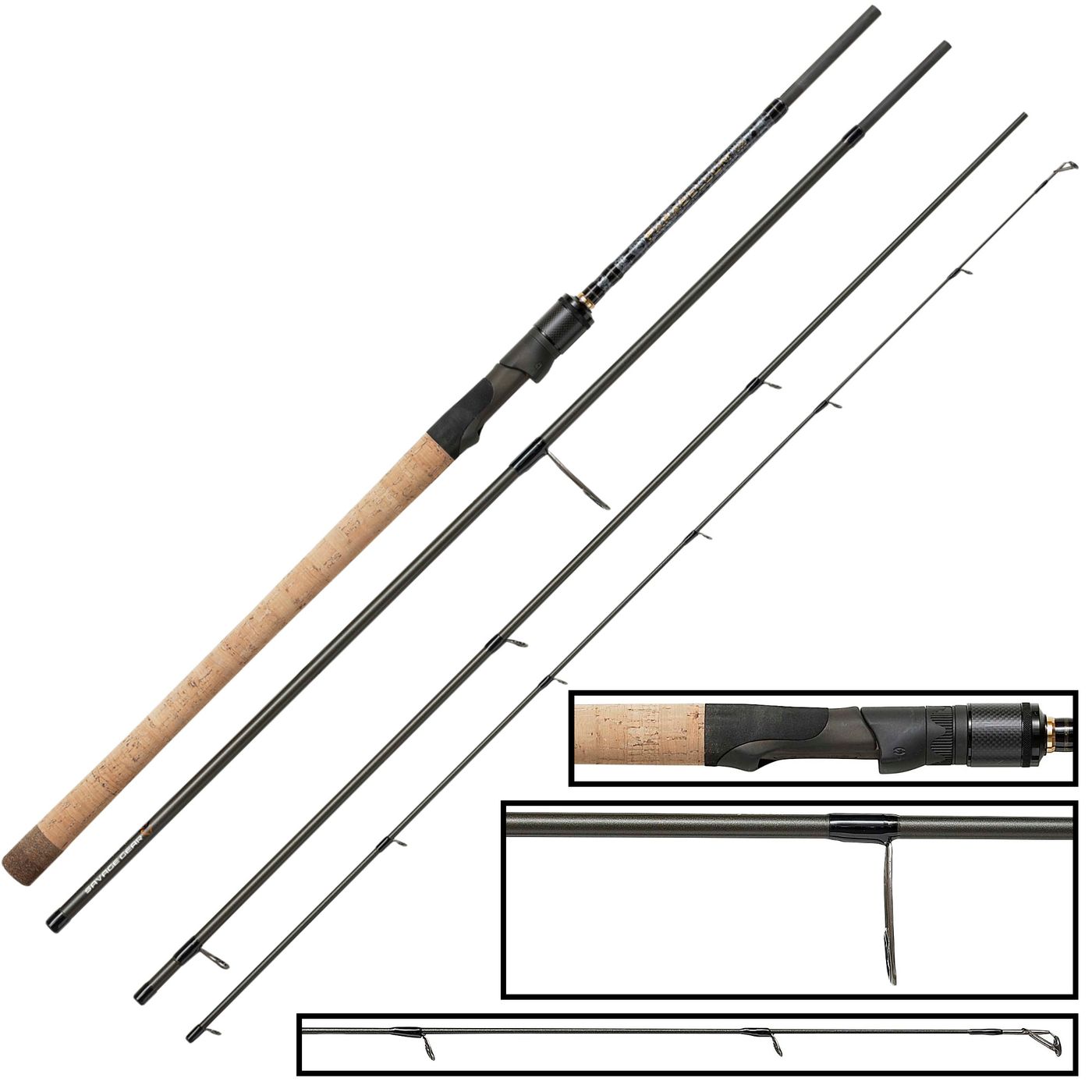 Savage Gear Travel Parabellum Spinnrute 2,79m 7-24g - Reiserute