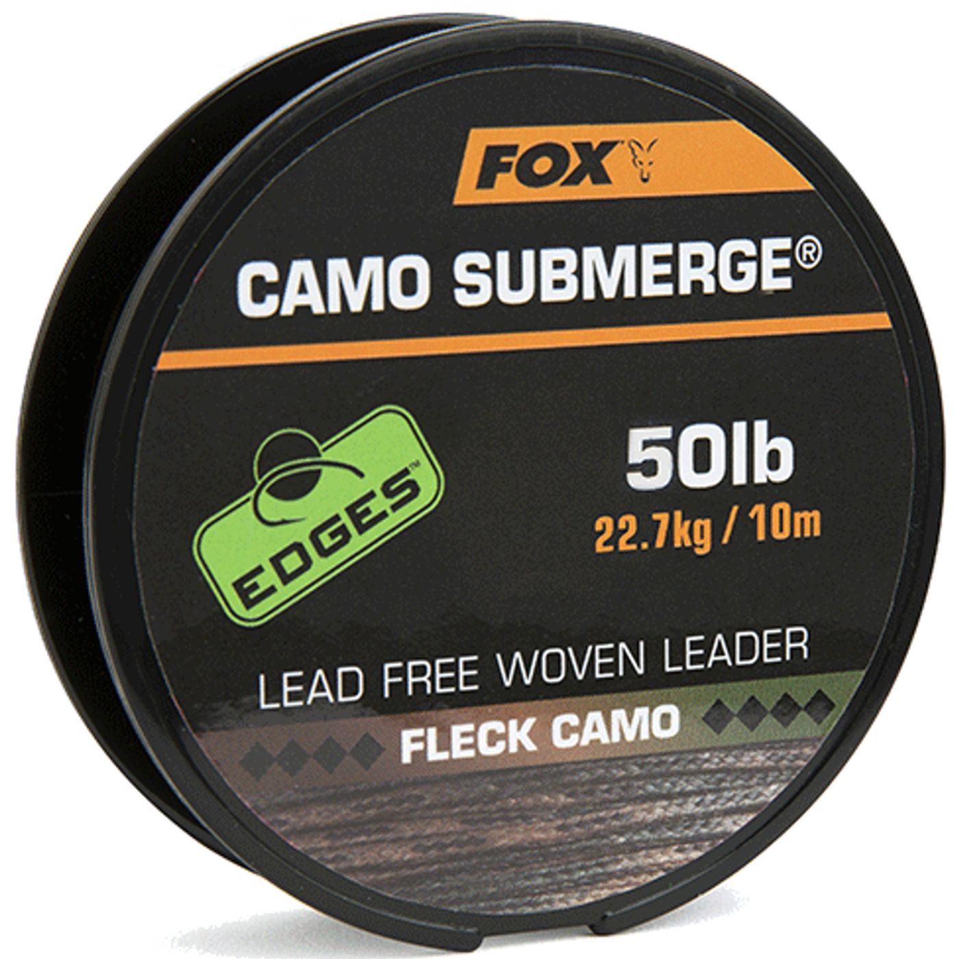 Fox Submerge Camo Lead free woven Leader - Vorfachschnur
