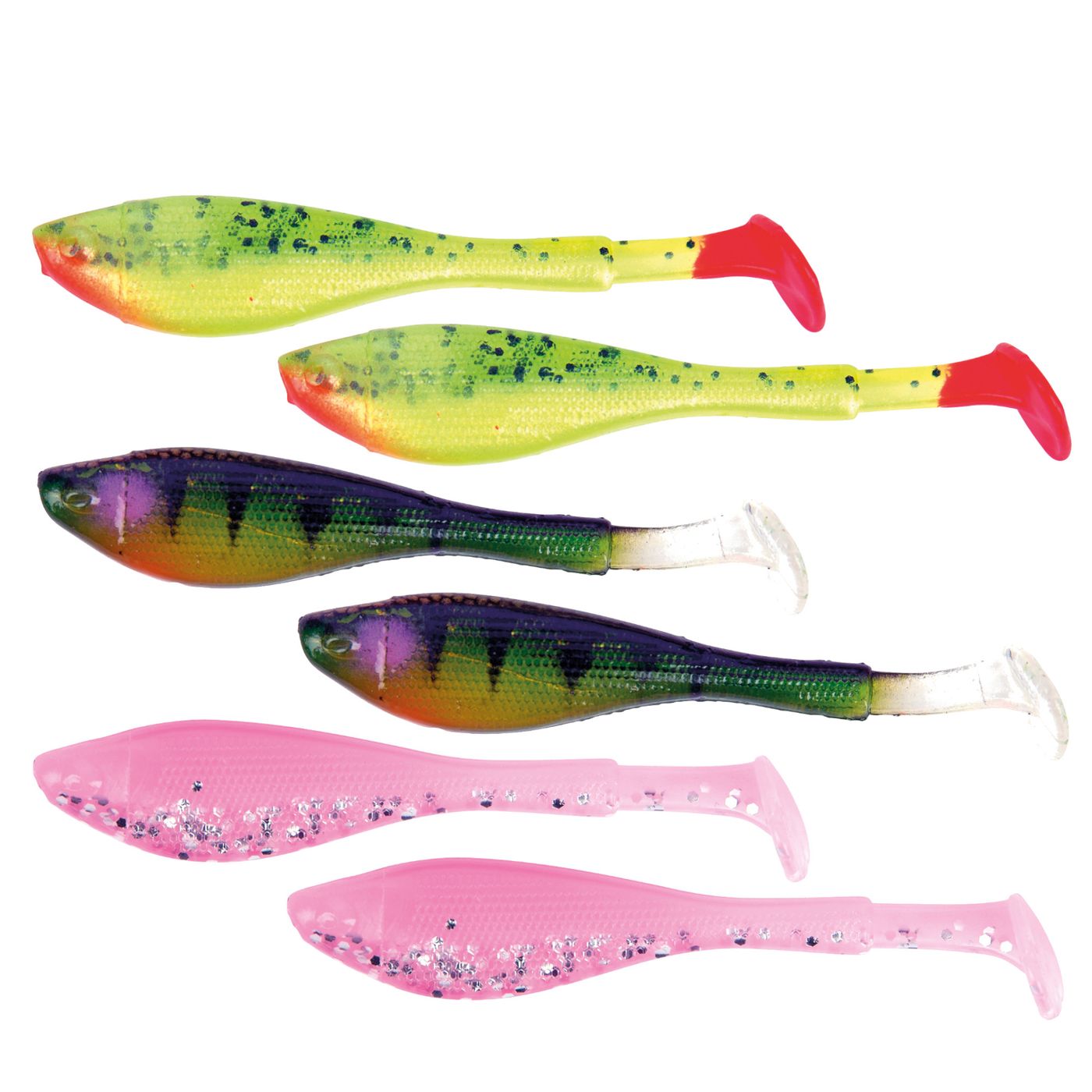 Fox Rage UV Mini fry 7cm - 6 Gummifische