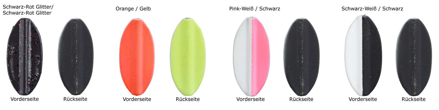 4 Balzer Pro Staff Series Inliner Spoons 1,9g - Forellenblinker Set