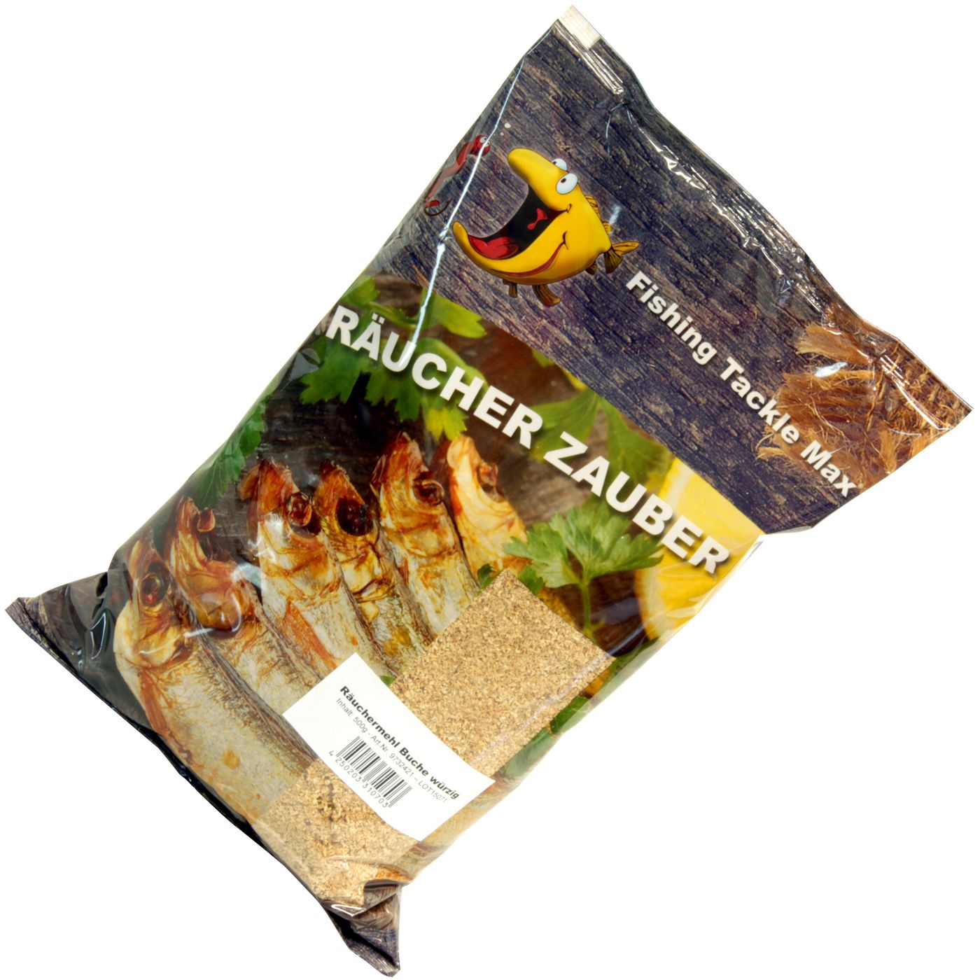 FTM Räuchermehl 500g Buche würzig - Mehl zum Fisch Räuchern