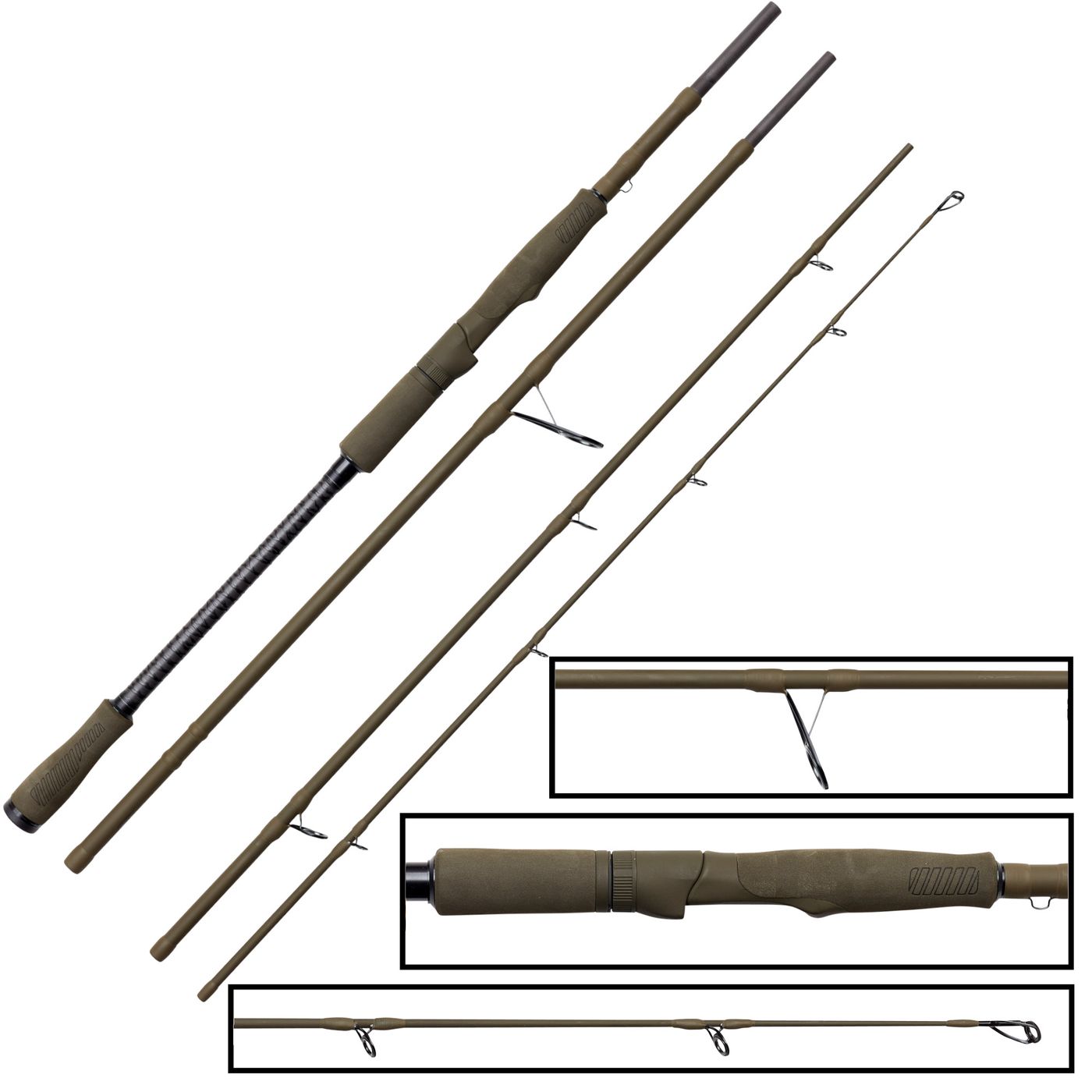 Savage Gear SG4 Medium Game 215cm 7-23g - Reise Spinnrute