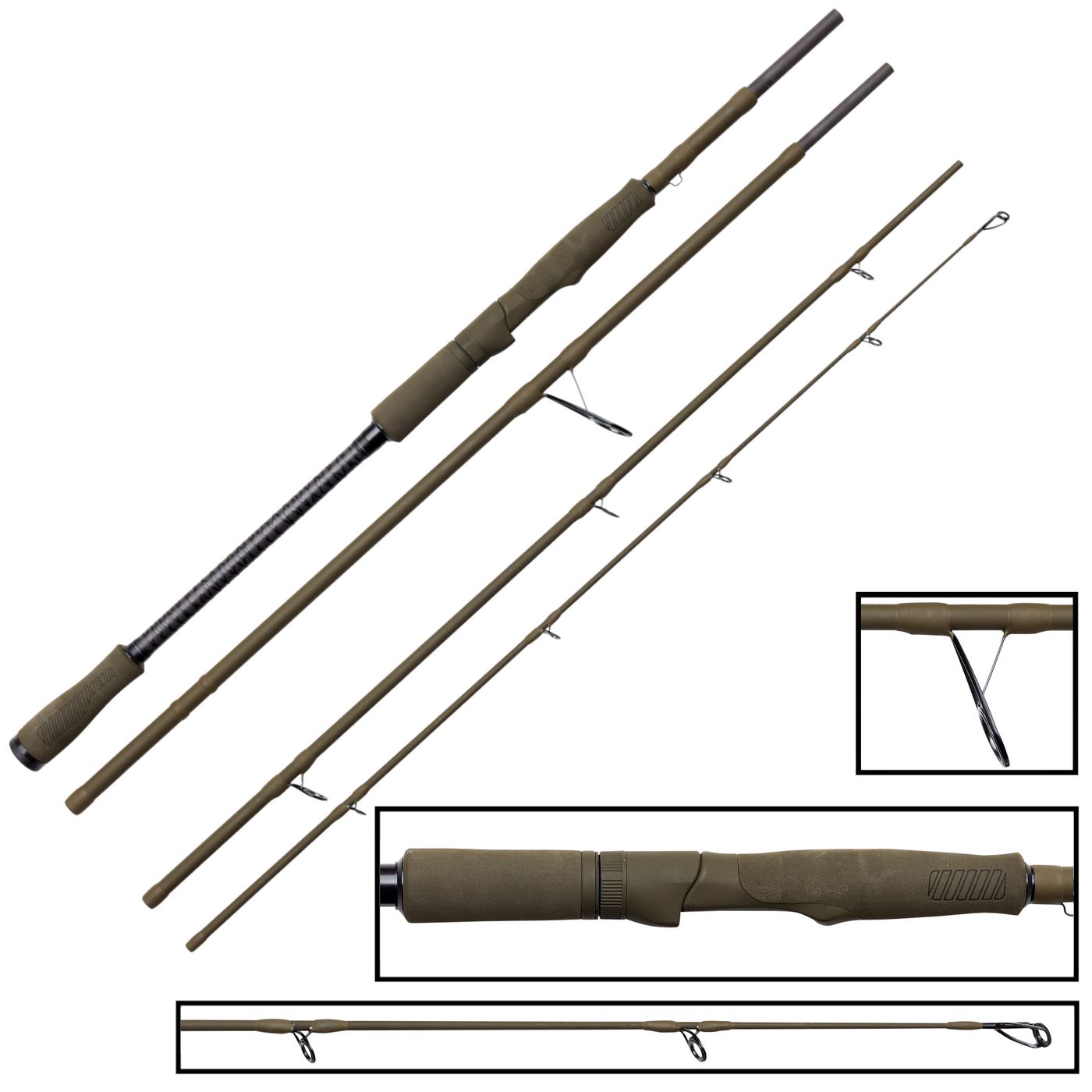 Savage Gear SG4 Medium Game 243cm 12-45g - Reise Spinnrute