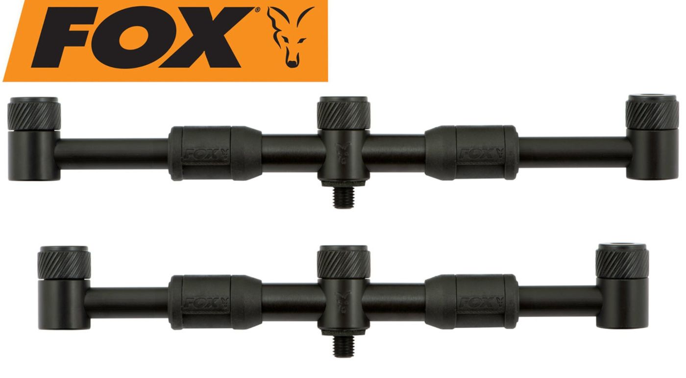 Fox Black Label 3-Rod QR Adjustable (23 & 26cm) - 2 Buzzer Bars