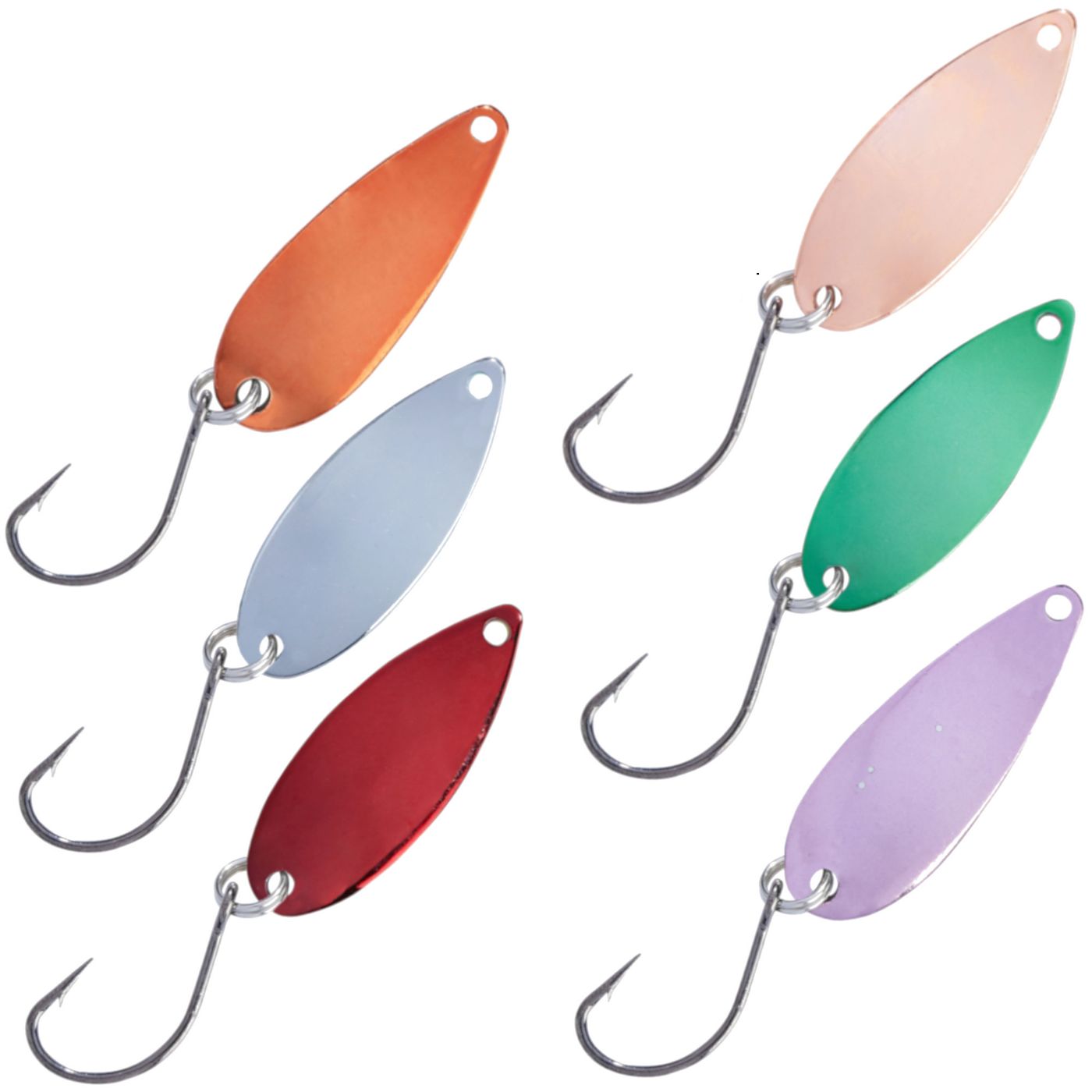 6 Balzer Metallica Catcher 2,5cm 2g - Forellenblinker