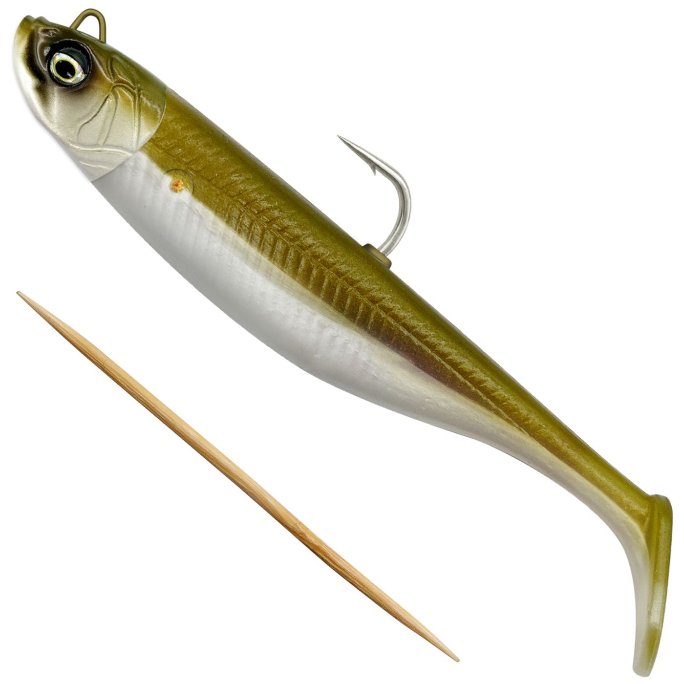 Savage Gear Minnow - 2 Gummifische + 1 Jigkopf