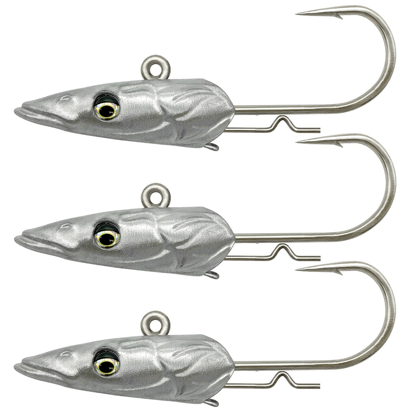 Savage Gear Sandeel V2 Jighead - 3 Jigköpfe