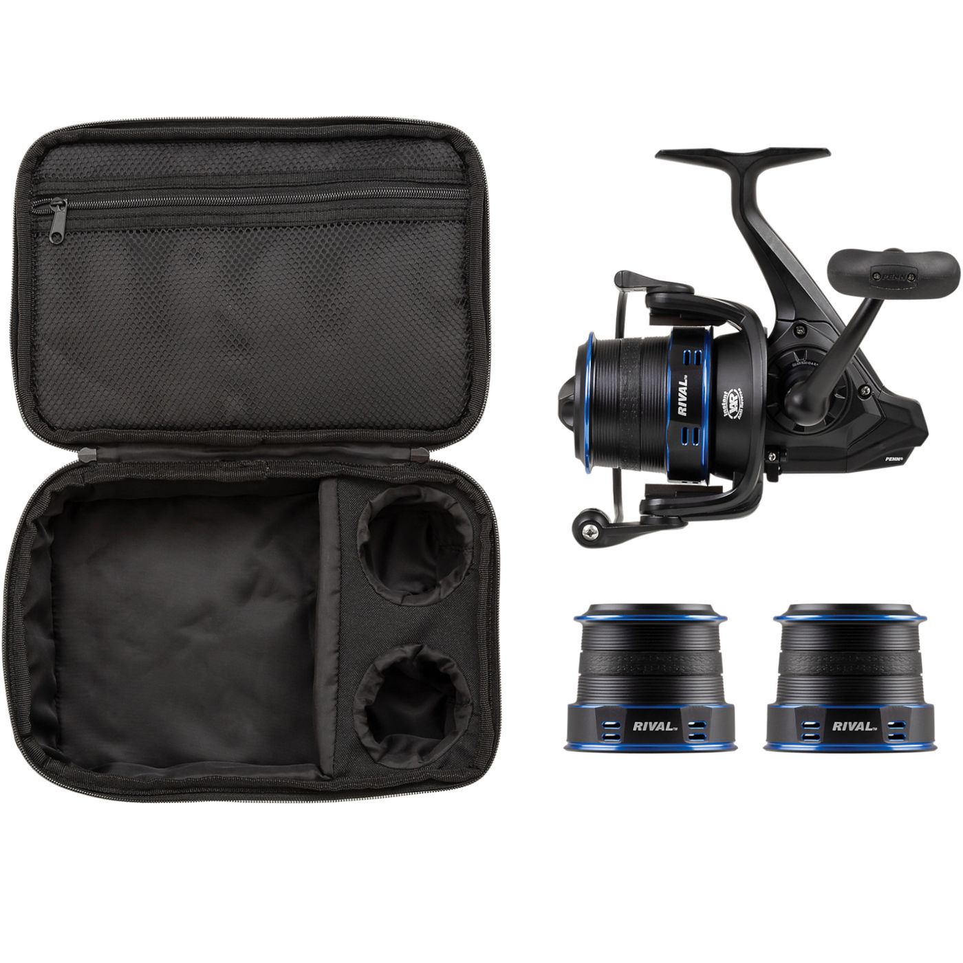 Penn Rival 7000LC Longcast Blue Surf Pack - Angelrolle Meeresrolle