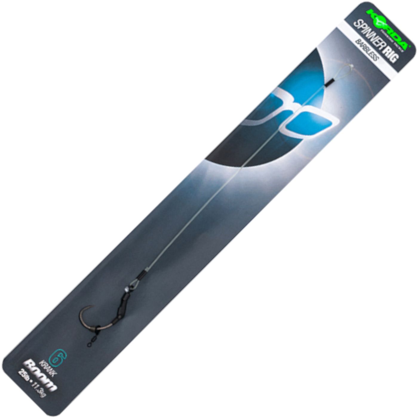 Korda 25lb Spinner Rig Krank Barbless - Karpfenvorfach